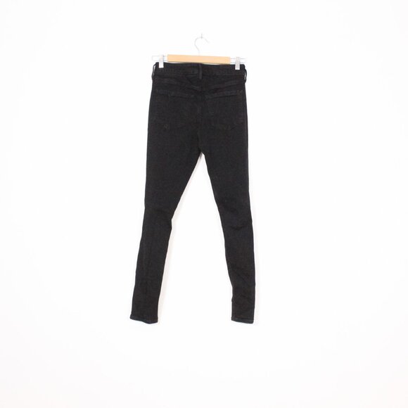 *Old Navy Mid-Rise Rockstar Super-Skinny Black Jeans - Picture 8 of 8